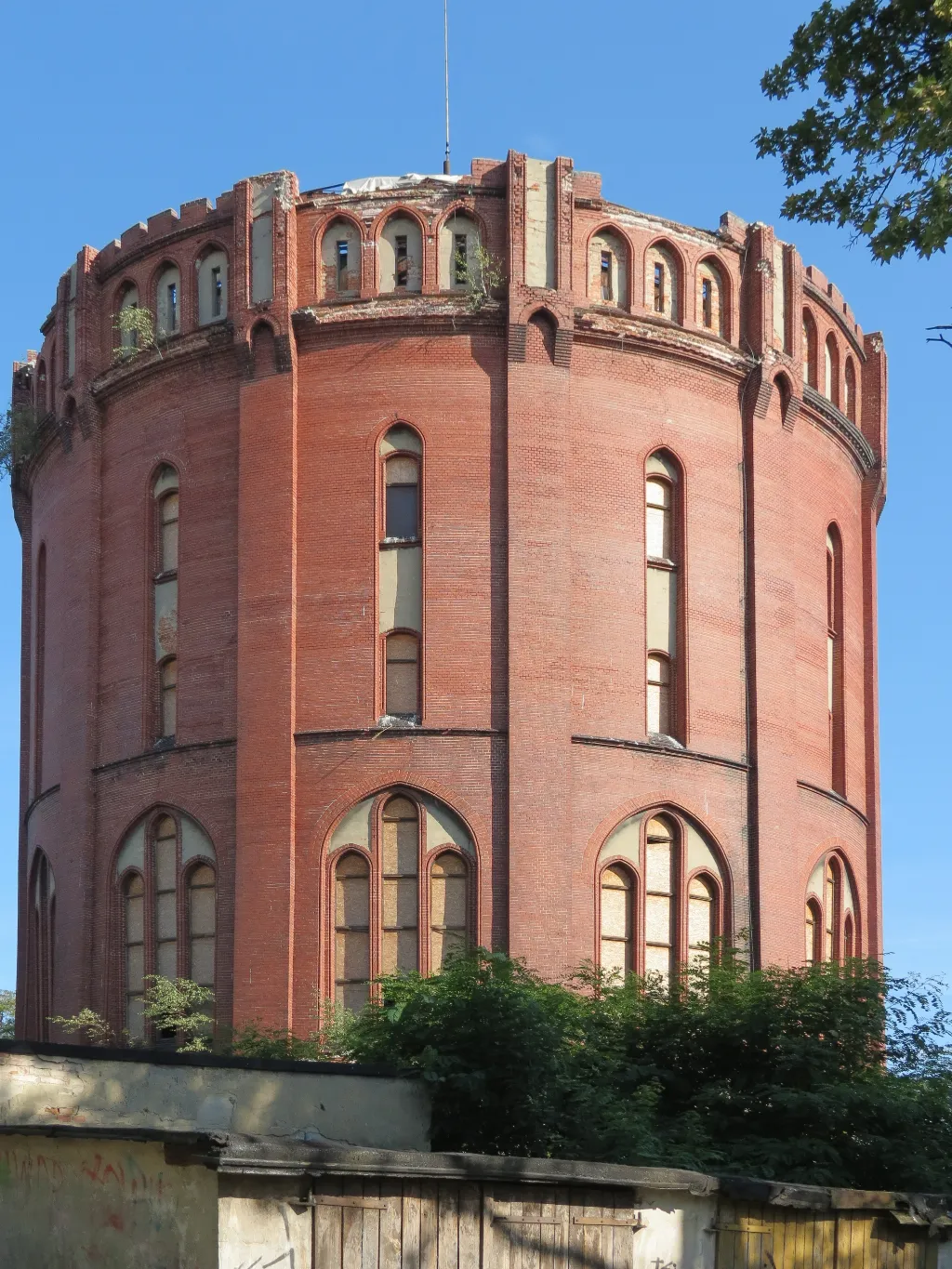 Wieża ciśnień w Gliwicach (ul. Sobieskiego)