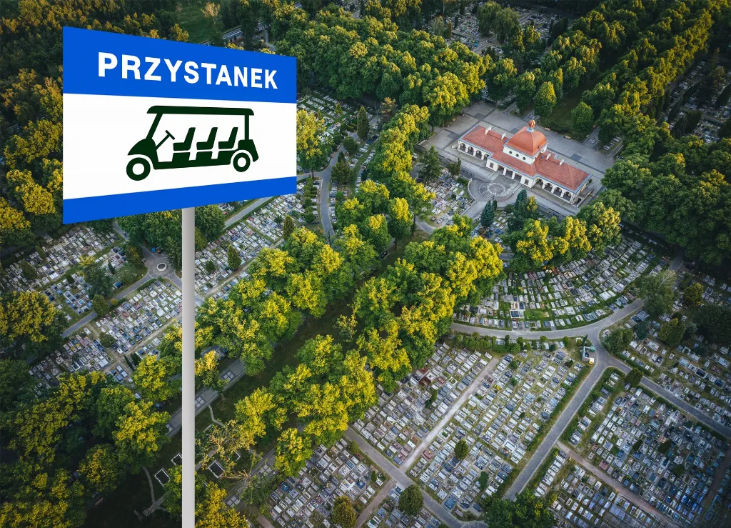 Bezpłatne meleksy na cmentarzach Lipowym i Centralnym w Gliwicach. Terminy kursów i godziny