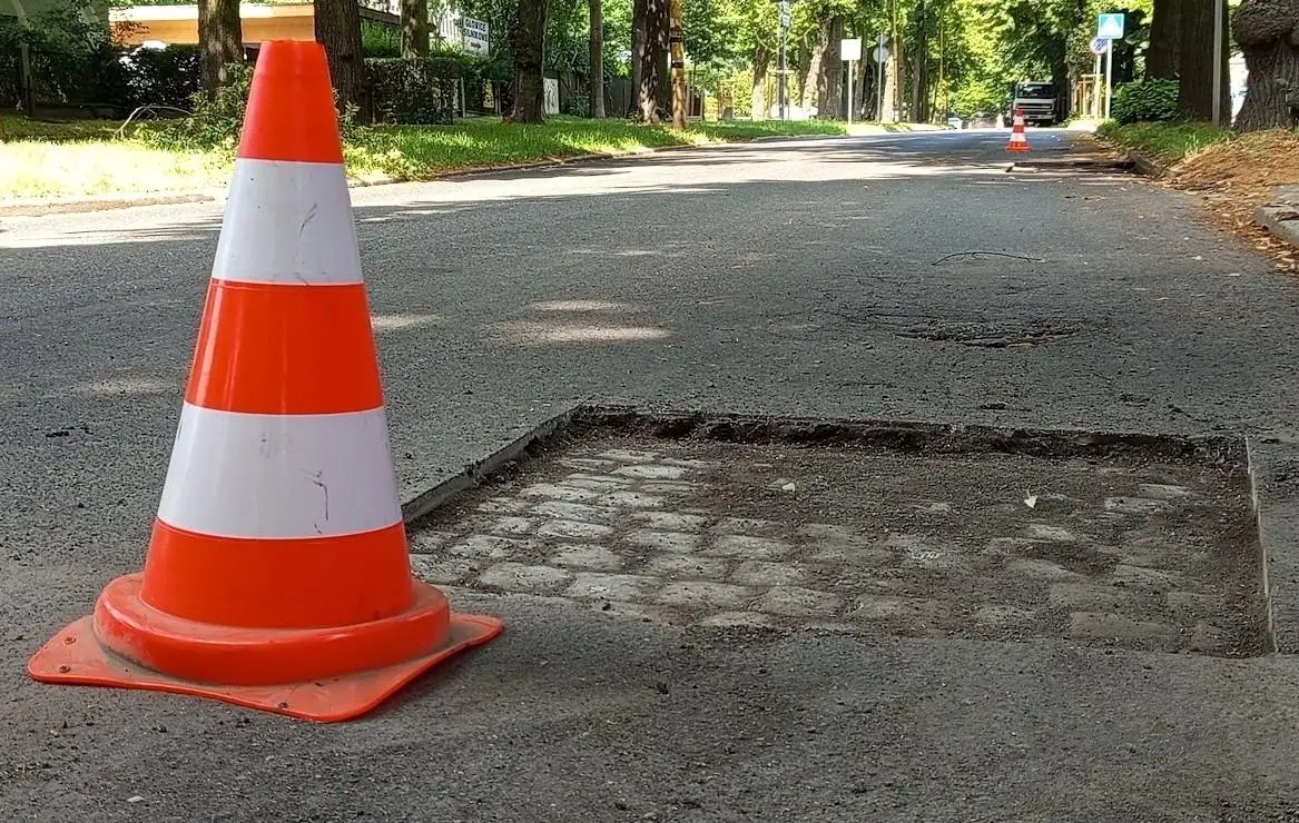 Prace drogowe w Gliwicach - dzisiejsze lokalizacje napraw