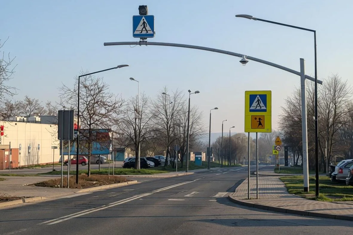 Nowa sygnalizacja świetlna przy ul. Szafirowej - umowa podpisana