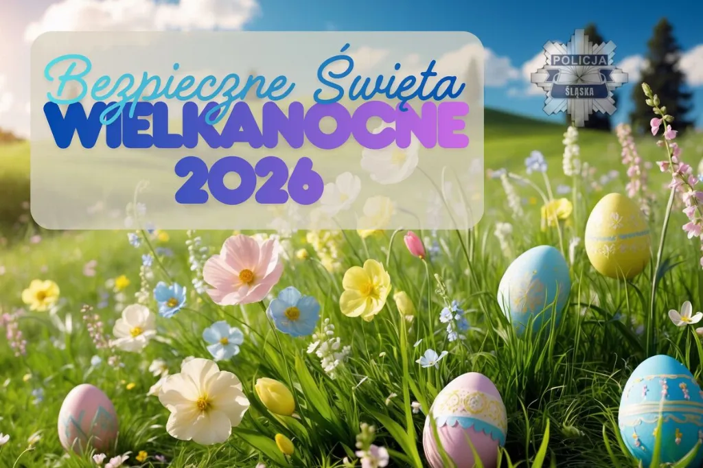 Bezpieczna Wielkanoc 2026: wskazówki policji na podróż, zakupy i śmigus-dyngus
