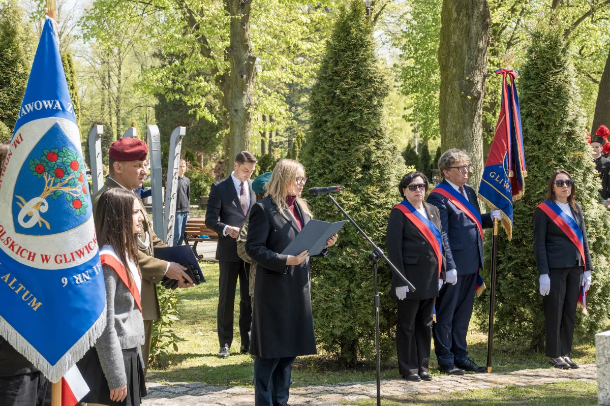 Gliwice upamiętniły ofiary Marszu Śmierci