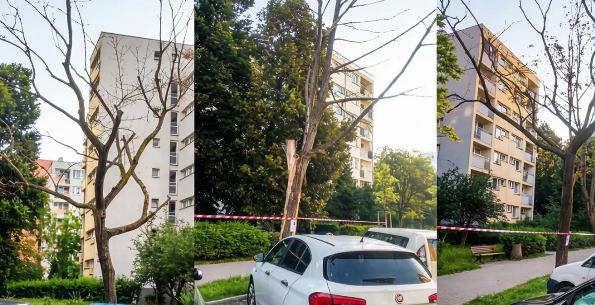 Powody opóźnień w wycince uszkodzonych drzew