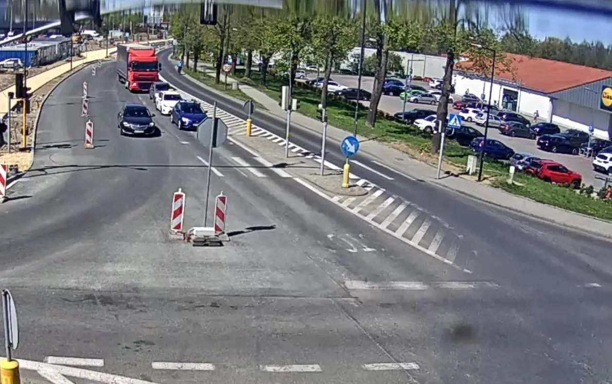 Utrudnienia na ulicy Andersa - prace zbliżają się do zakończenia