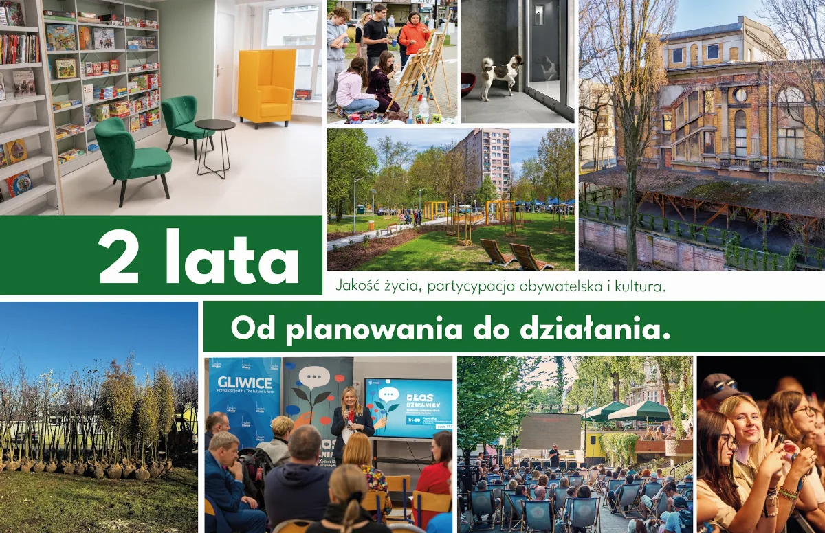 Podsumowanie drugiego roku prezydentury Katarzyny Kuczyńskiej-Budki w Gliwicach