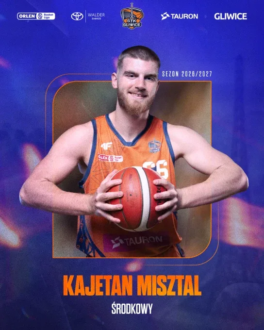 Kajetan Misztal przedłuża kontrakt z TAURON GTK Gliwice