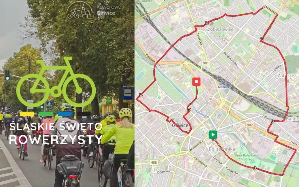 8. Śląskie Święto Rowerzysty – zmiany w organizacji ruchu i trasa przejazdu