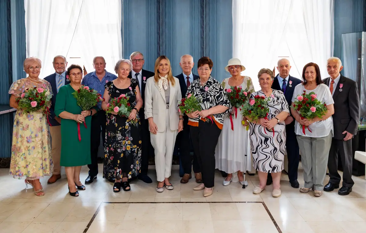 Uroczystość Złotych Godów w Gliwicach