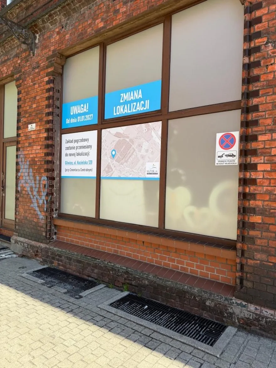 MZUK przenosi zakład pogrzebowy z ul. Raciborskiej na Kozielską. Nowa kampania informacyjna