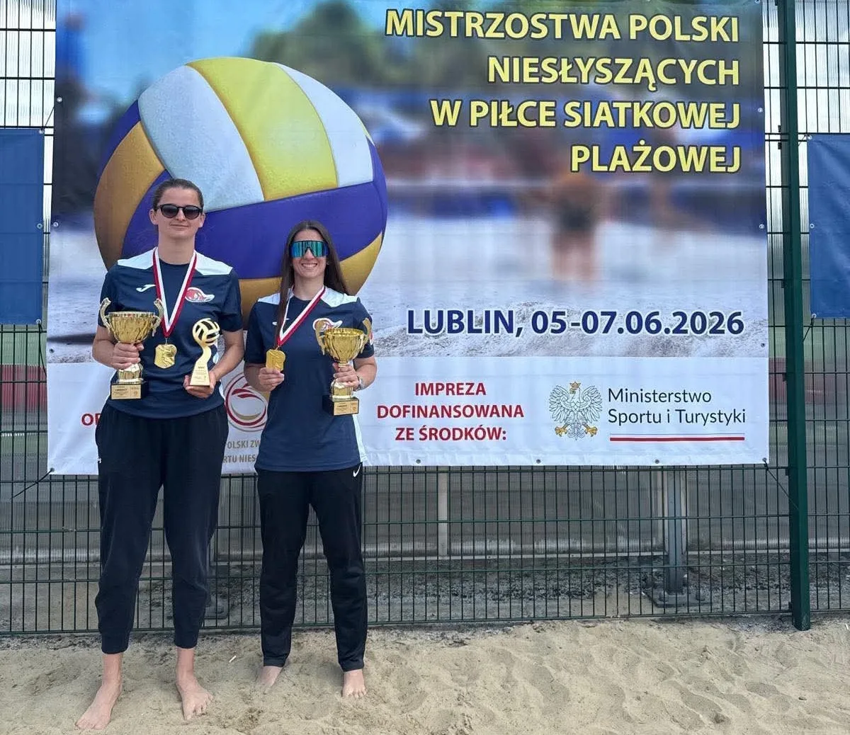 Mistrzostwa Polski Niesłyszących w Siatkówce Plażowej: złoto i srebro dla Gliwic