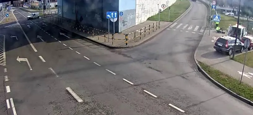 Nie działa sygnalizacja na skrzyżowaniu Jana Śliwki z DTŚ i Orlickiego