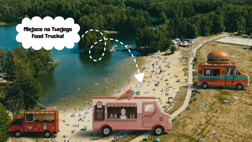 Przetarg na dzierżawę stanowisk dla food trucków w Ośrodku Wypoczynkowym Czechowice