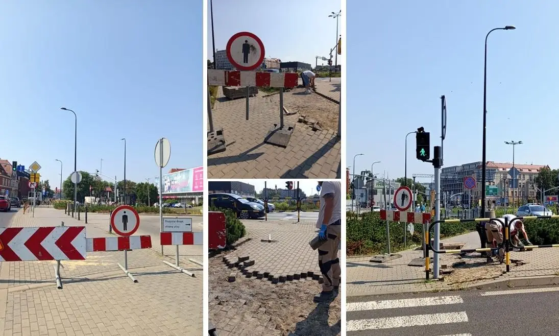 Rozpoczęto budowę nowego wyjazdu w kierunku ul. Dworcowej