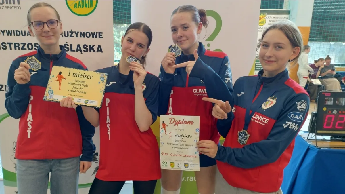 Cztery złote medale dla szermierzy z Gliwic