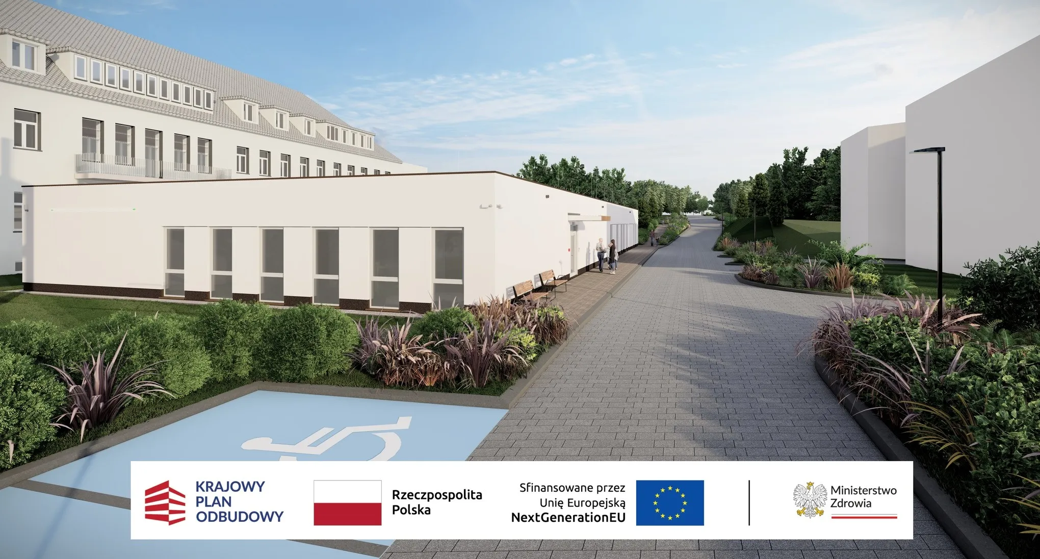 Szpital Miejski w Gliwicach pokazał wizualizacje modułowego budynku diagnostyki obrazowej