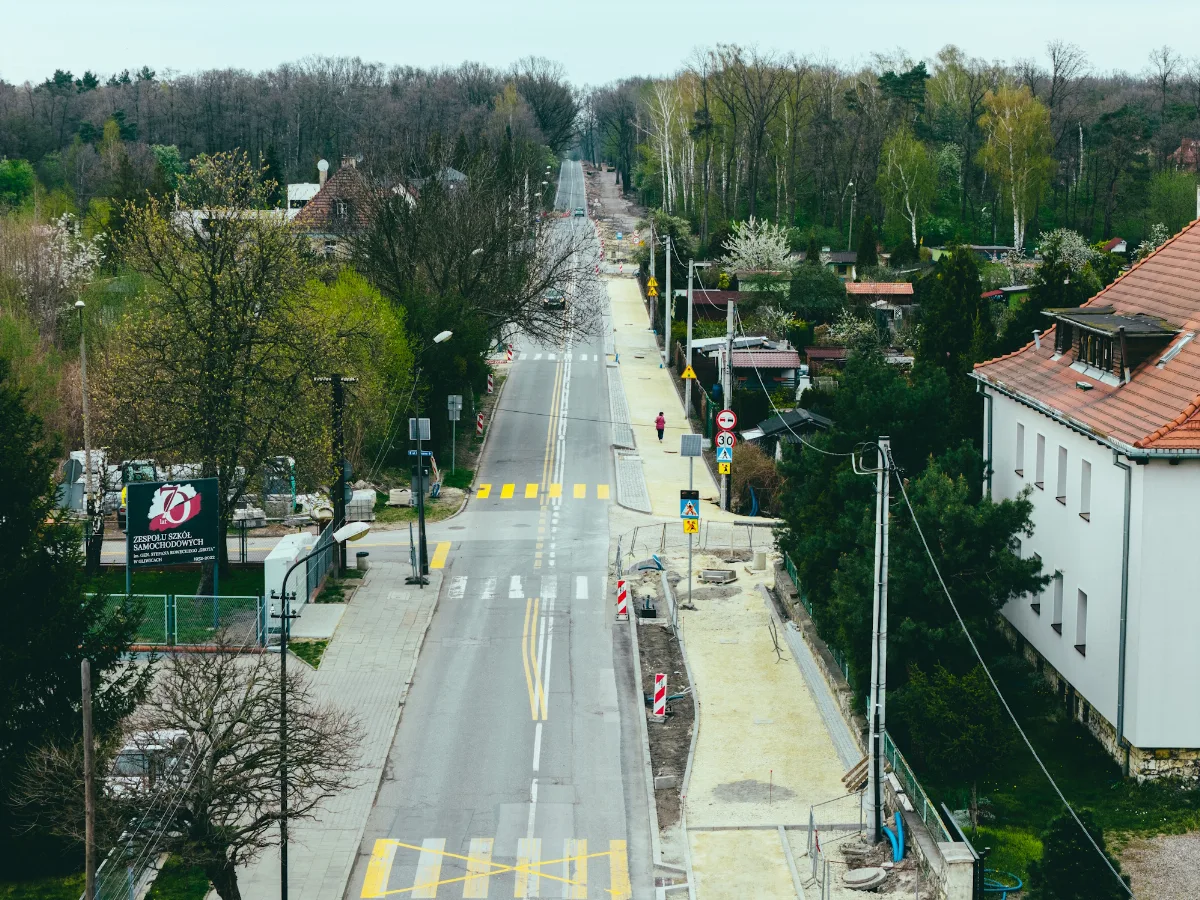 Nowa ścieżka rowerowa na ul. Strzelców Bytomskich i zmiany w ruchu wahadłowym