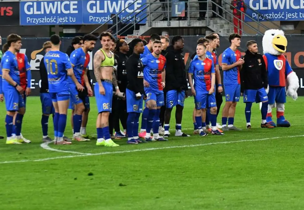 Piast Gliwice przegrywa z Zagłębiem Lubin w pierwszym meczu sezonu