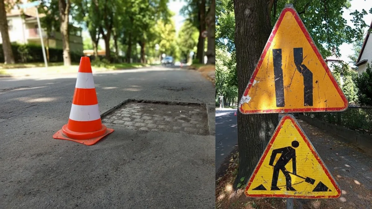 Aktualne prace remontowe na jezdniach i chodnikach