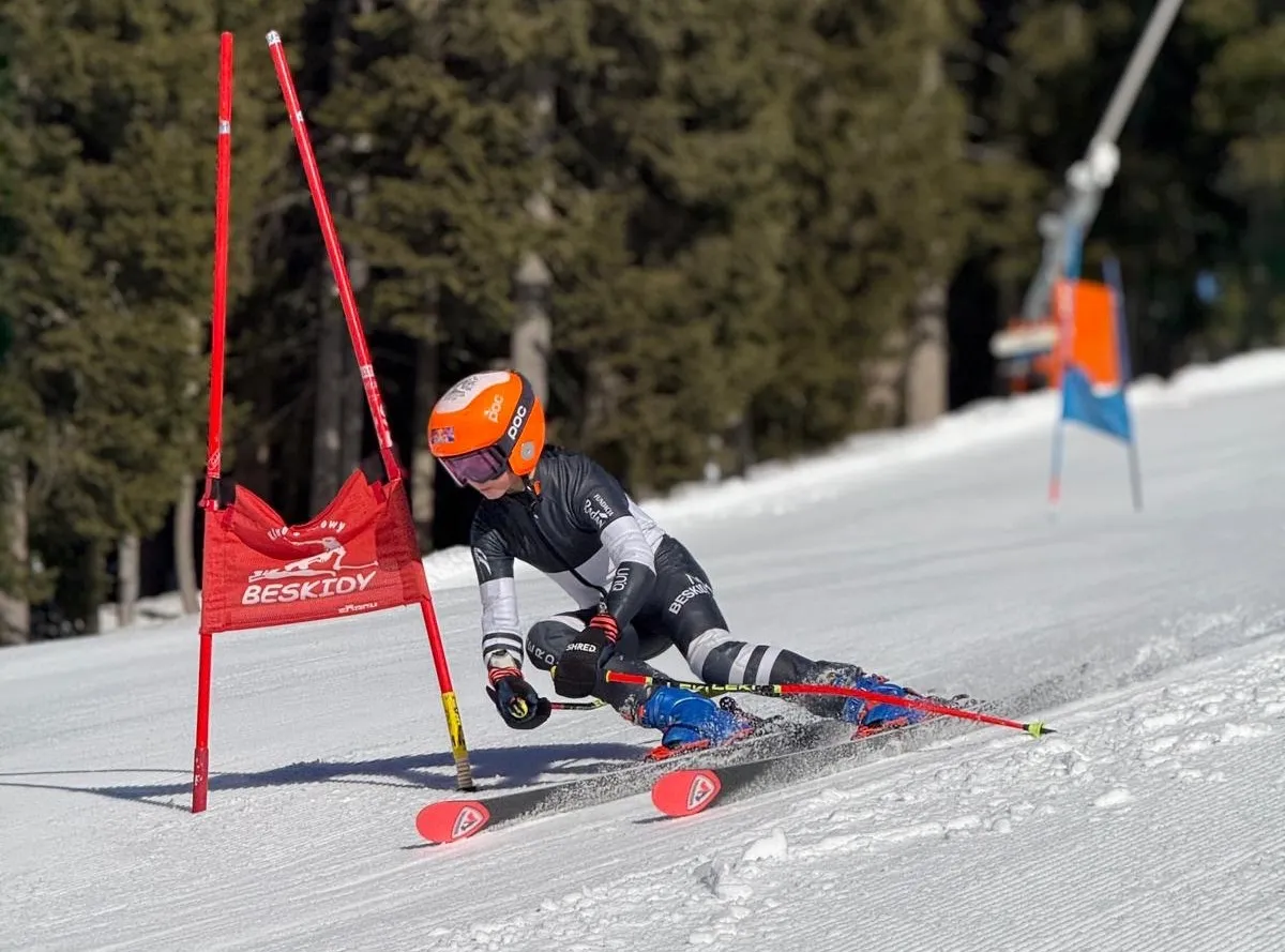Jan Wesołowski z Gliwic mistrzem Polski U12 w narciarstwie alpejskim