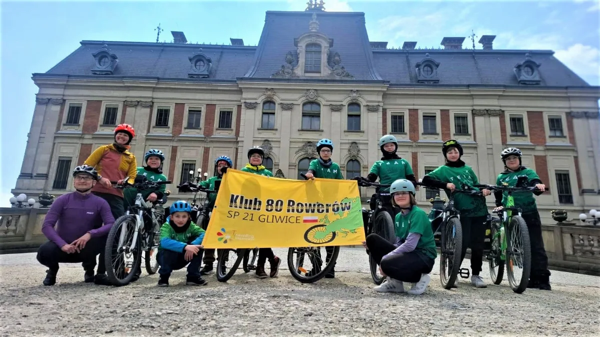 Młodzież z Gliwic wyrusza na charytatywną wyprawę rowerową