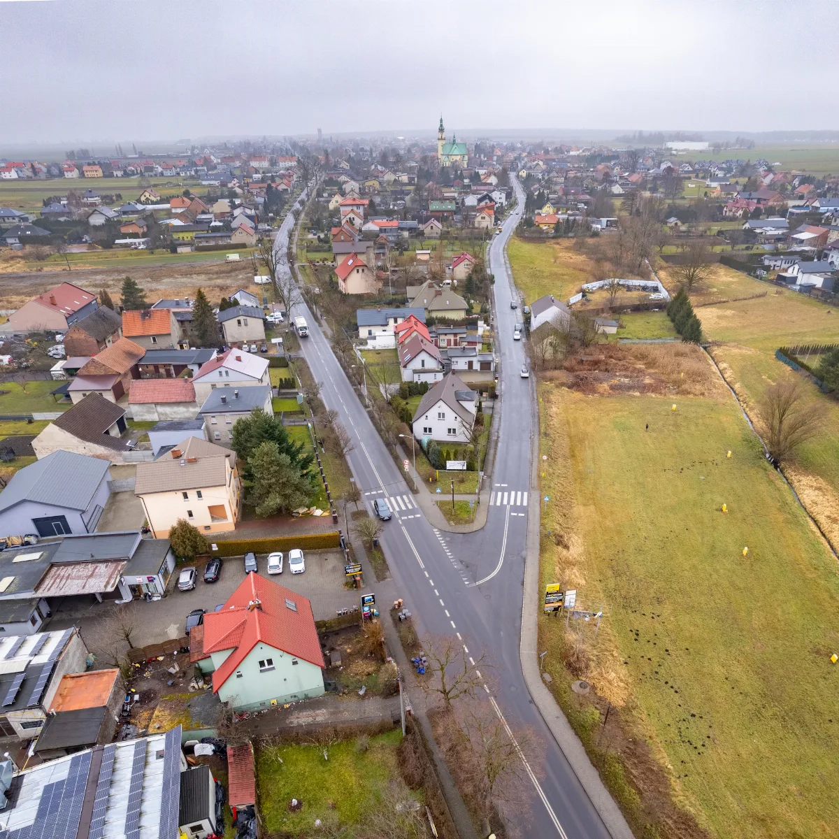 Rozpoczęcie prac nad rozbudową ul. Architektów w Ostropie