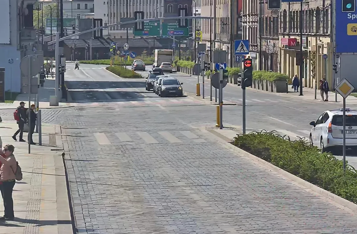 Prace drogowe na skrzyżowaniu ul. Zwycięstwa i ul. Bohaterów Getta Warszawskiego