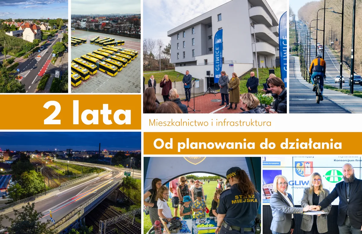 Podsumowanie drugiego roku kadencji prezydent Gliwic: Mieszkalnictwo i infrastruktura