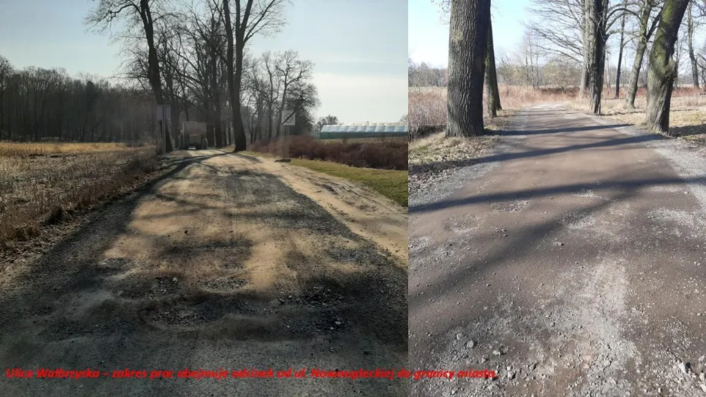 Remont ul. Wałbrzyskiej i budowa strefy „Kiss and Ride” przy ul. Kilińskiego