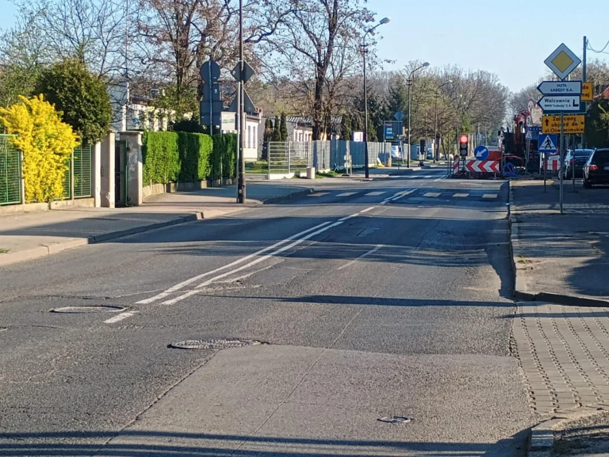 Zmiany w organizacji ruchu w Łabędach od jutra