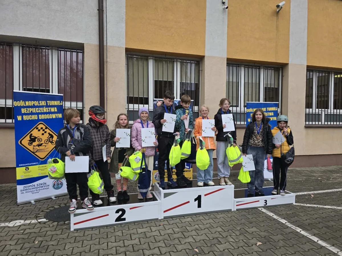 Zwycięzcy rejonowego etapu Turnieju Bezpieczeństwa w Ruchu Drogowym ogłoszeni