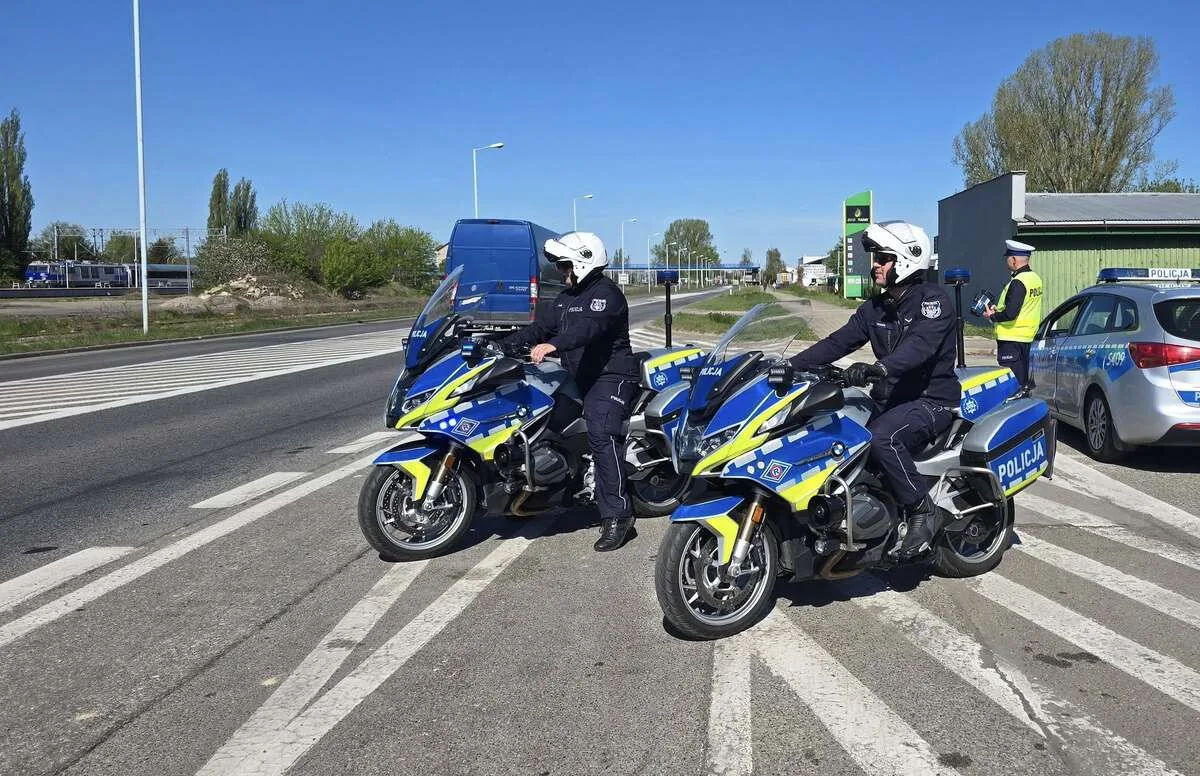Raport z weekendu majowego na drogach Gliwic i powiatu gliwickiego