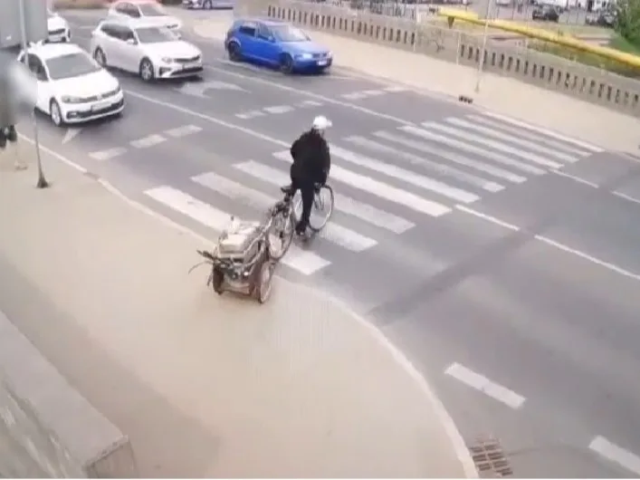 Przejścia dla pieszych nie są przejazdami dla rowerów