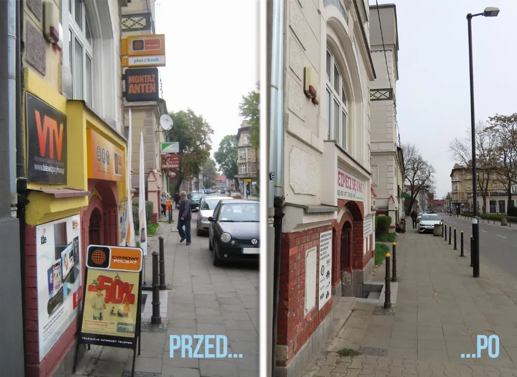 Nielegalne reklamy w pasie drogowym w Gliwicach. Codzienne kontrole i kary