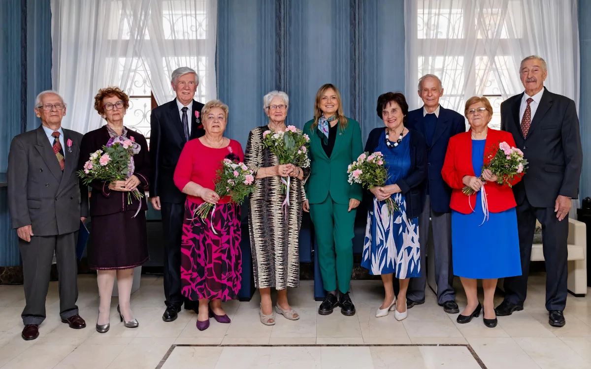 Gliwickie małżeństwa obchodzą jubileusze wspólnego życia