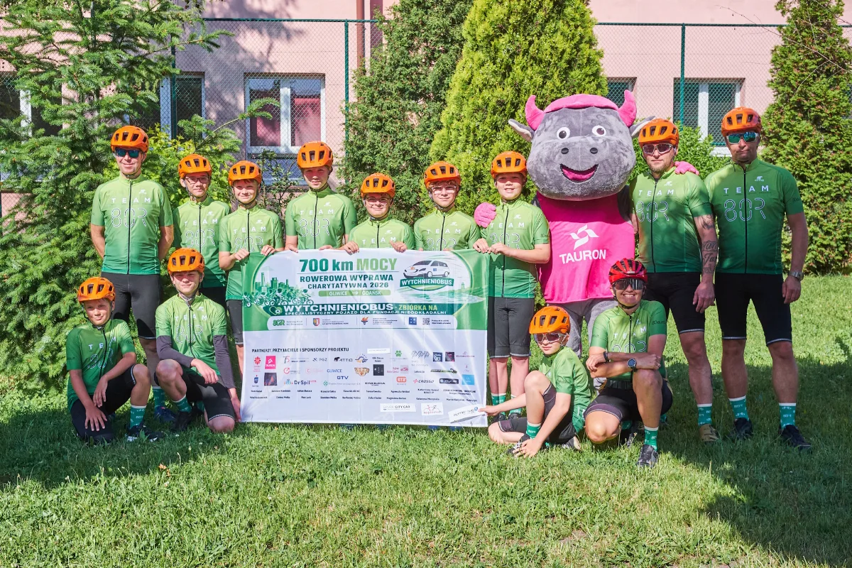 Ekipa z SP nr 21 rozpoczęła rowerową wyprawę do Gdańska