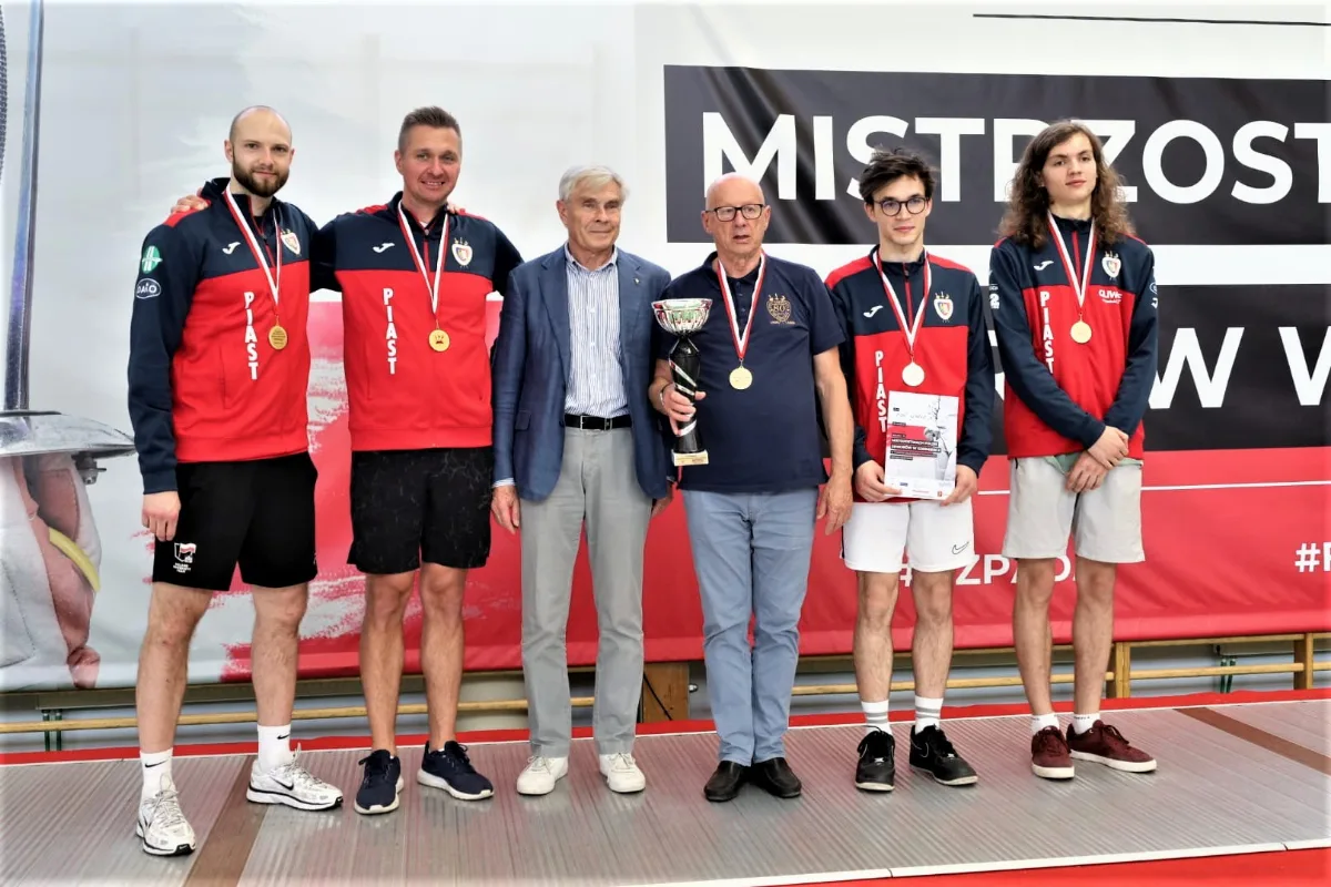 Piast Gliwice obronił tytuł Mistrza Polski w szermierce