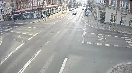 Usterka sygnalizacji na skrzyżowaniu Zwycięstwa i Wyszyńskiego