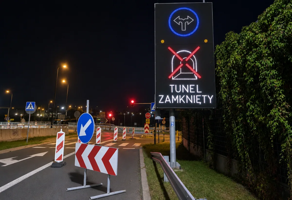 Planowany serwis tunelu w Gliwicach